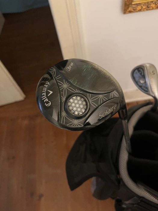 Conjunto tacos golfe Callaway Solaire