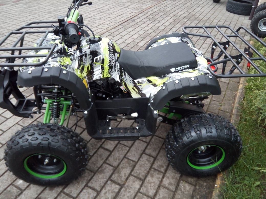 Quad NITRO Hummer 125 cc 3+1 Nowy 2022 RATY GWARANCJA 8cali PILOT