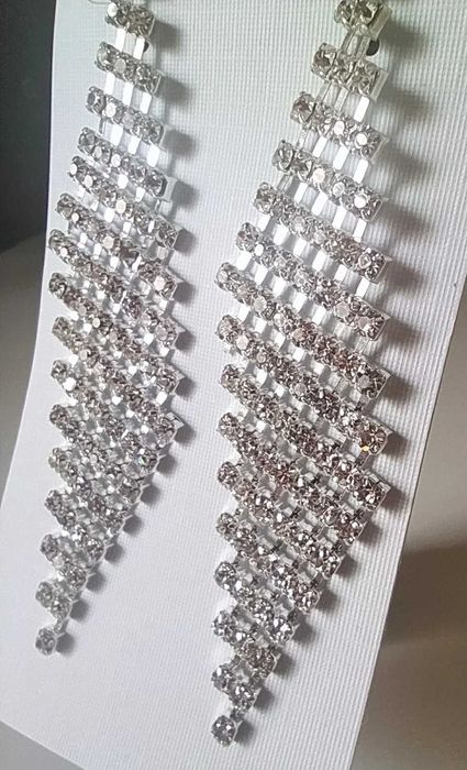 Kolczyki ślubne, wieczorowe