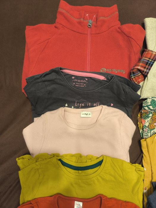 15 x bluzki/bluzy na 4/5 lat