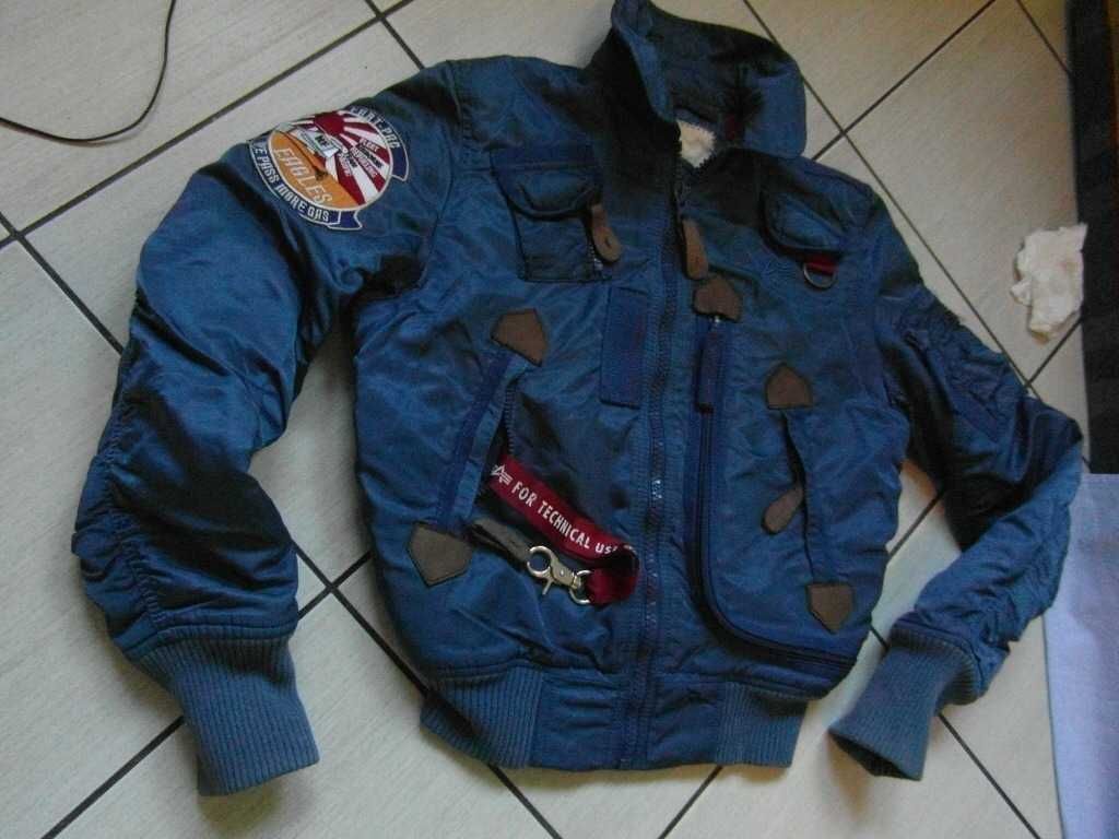 ALPHA INDUSTRIES - Kurtka/Flek _Injector Flight_Flyers/ Pilotka _S