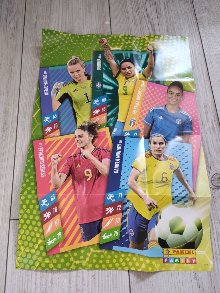 Plakat z kartami