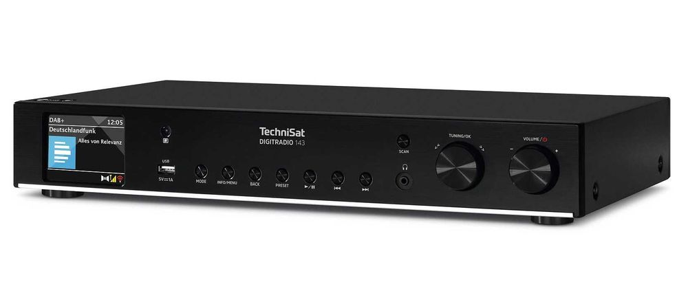 Radio Technisat DIGITRADIO 143 V3 Czarne radio internetowe O111