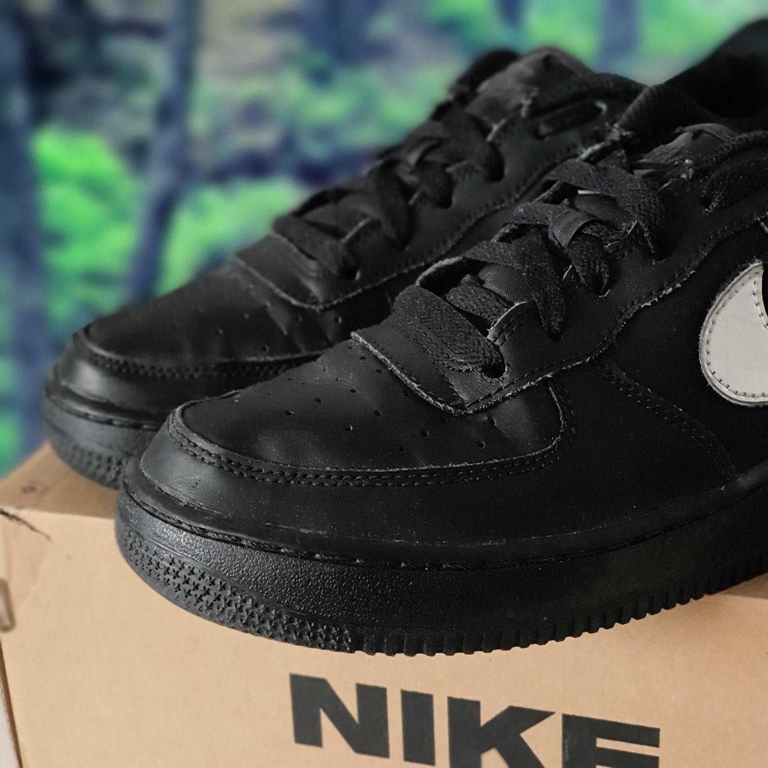 Buty NIKE Air Force 1 LOW - czarne - 40 - oryginalne