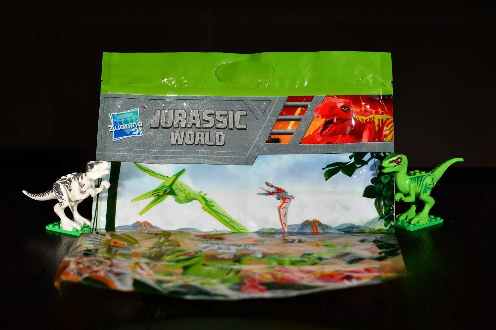 Dinozaury klocki, figurki