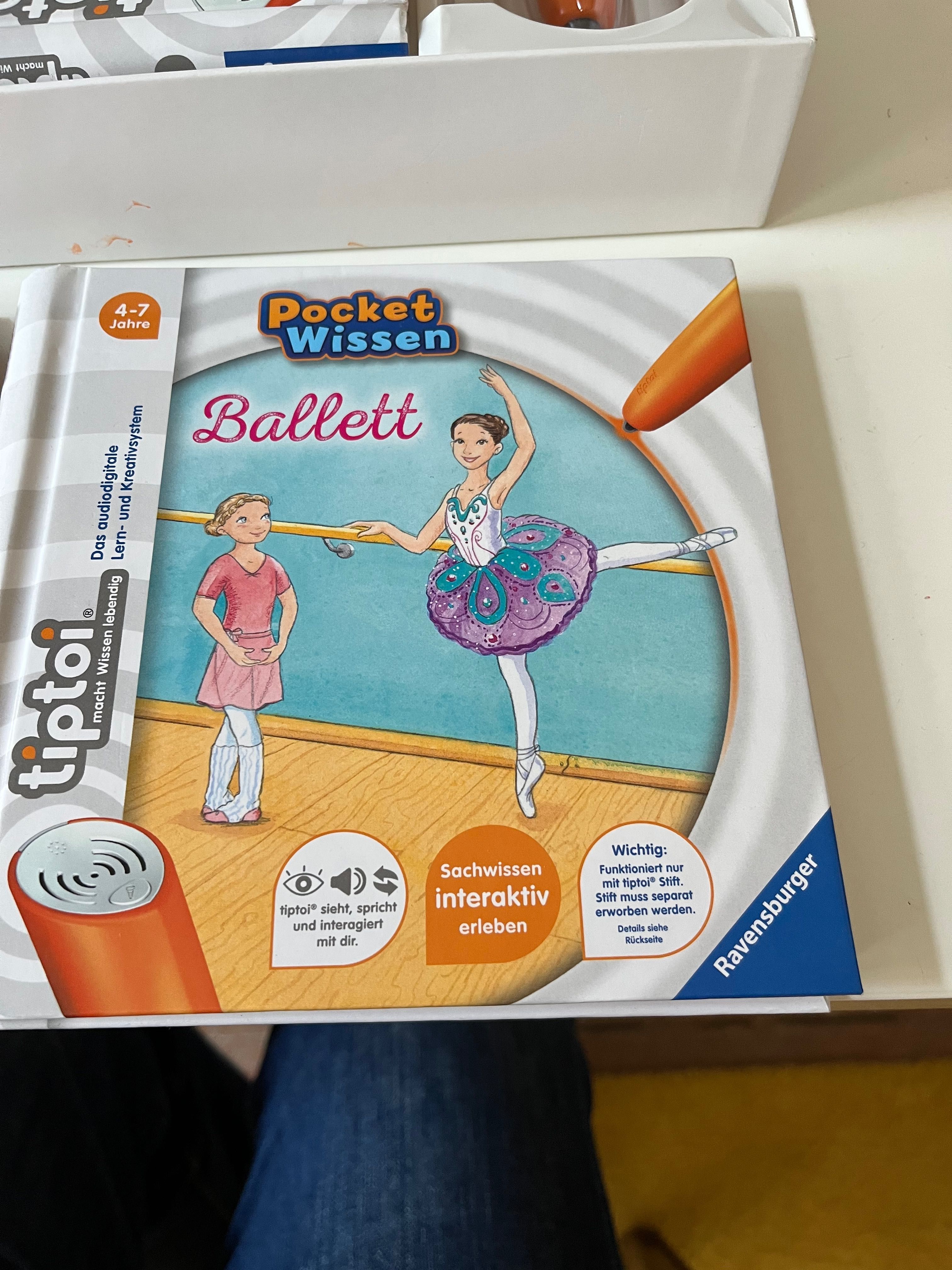 Livro ballet tiptop