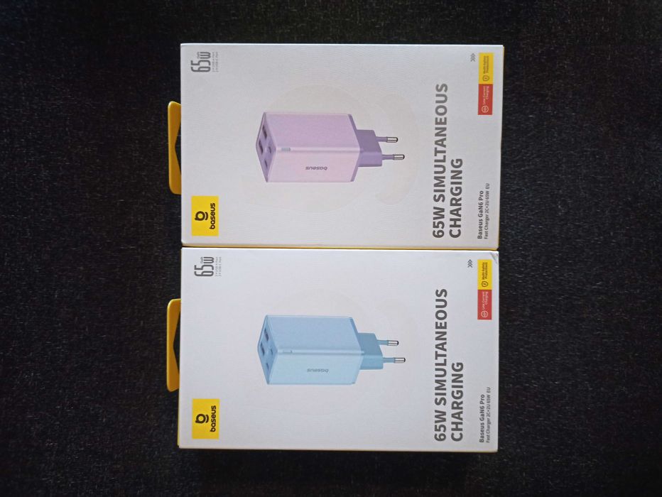 Зарядний пристрій Baseus Toocki Rocoren Asometech 65W 67W 123W 140W