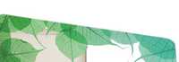 wzór Transparentny zielone liście_ Etui na HUAWEI P 9 lite + SZKŁO
