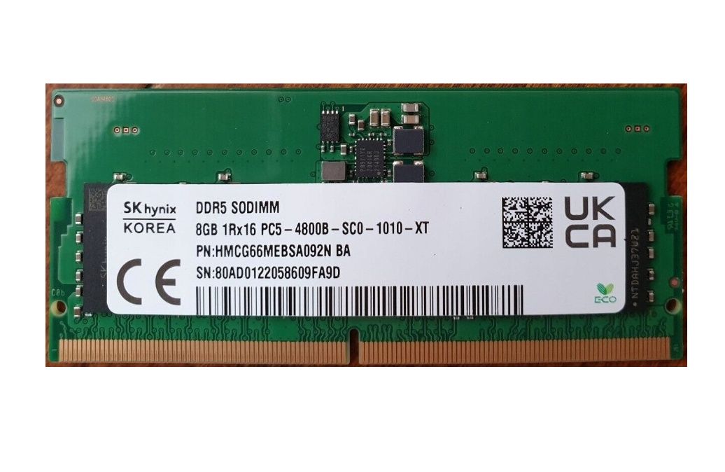 Пам'ять DDR5  Hynix SODIMM 8 ГБ 4800