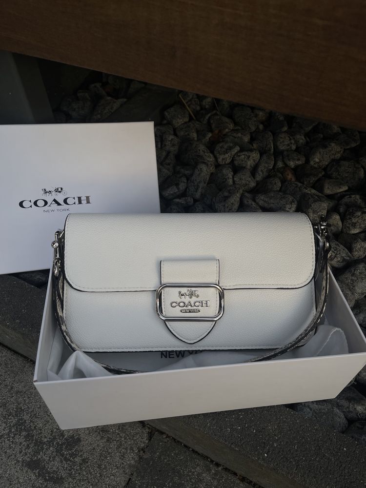 Сумка Coach біла