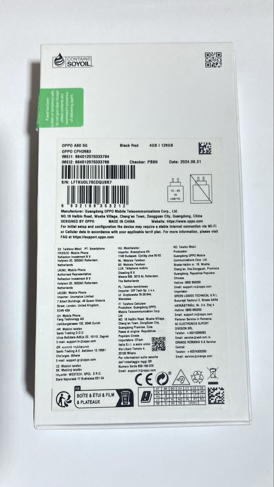OPPO A60 5G Novo