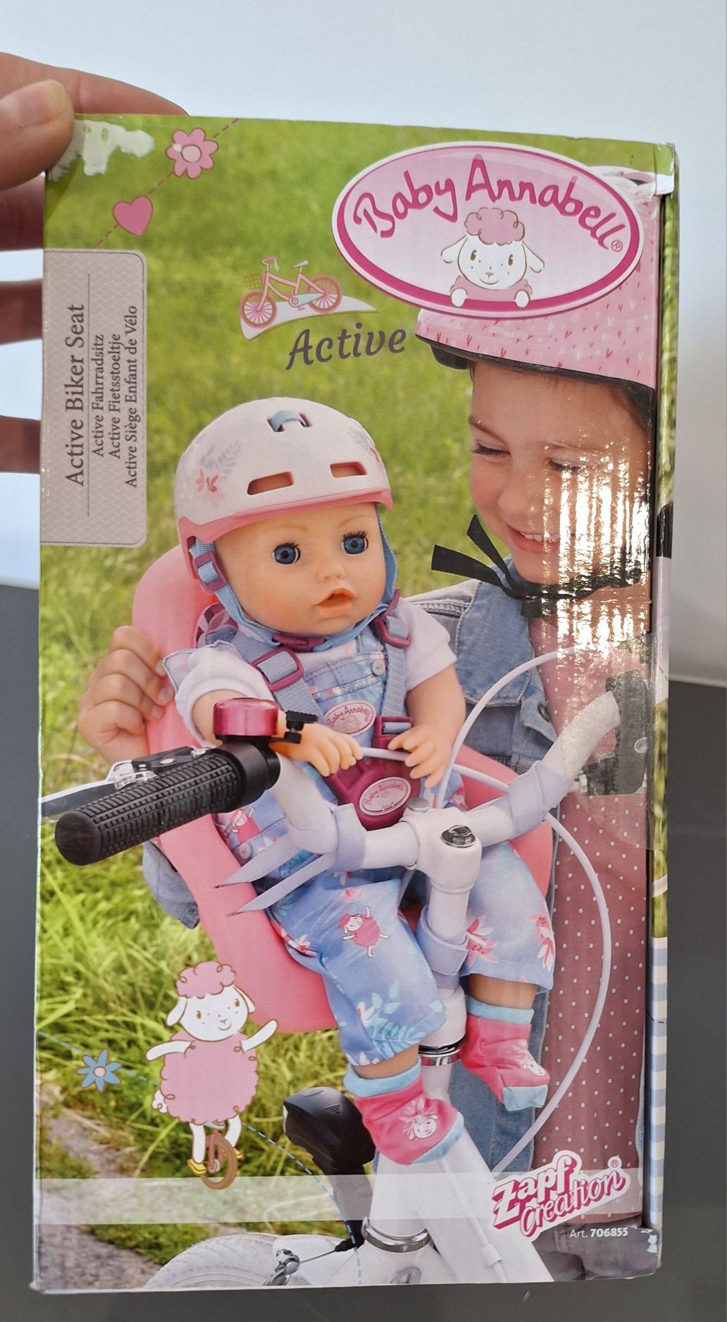 Baby Annabell - Active Fotelik rowerowy dla lalki Zapf