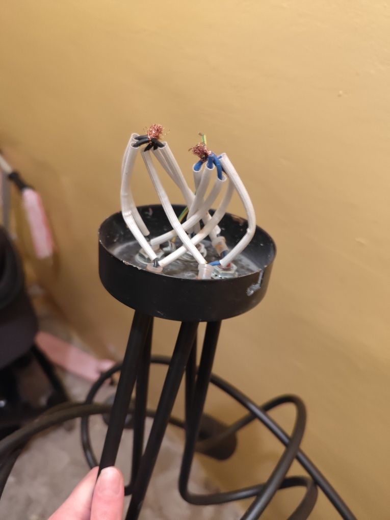 Lampa obi loft 5 żarówek nowoczesna