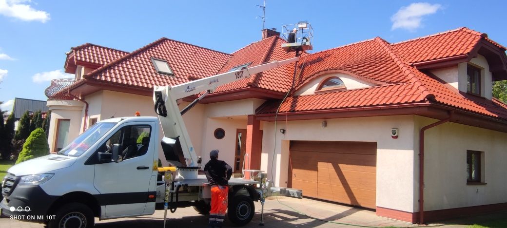 Wynajem podnośnika koszowego 18 i 27 metrów 300kg Grójec Białobrzegi