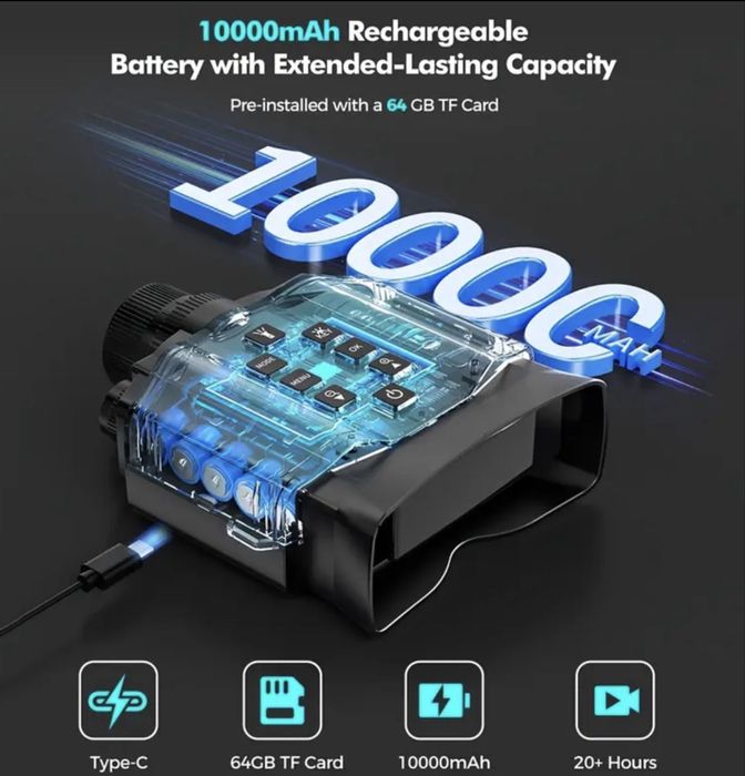 Lornetka gogle noktowizyjne noktowizor nowy model