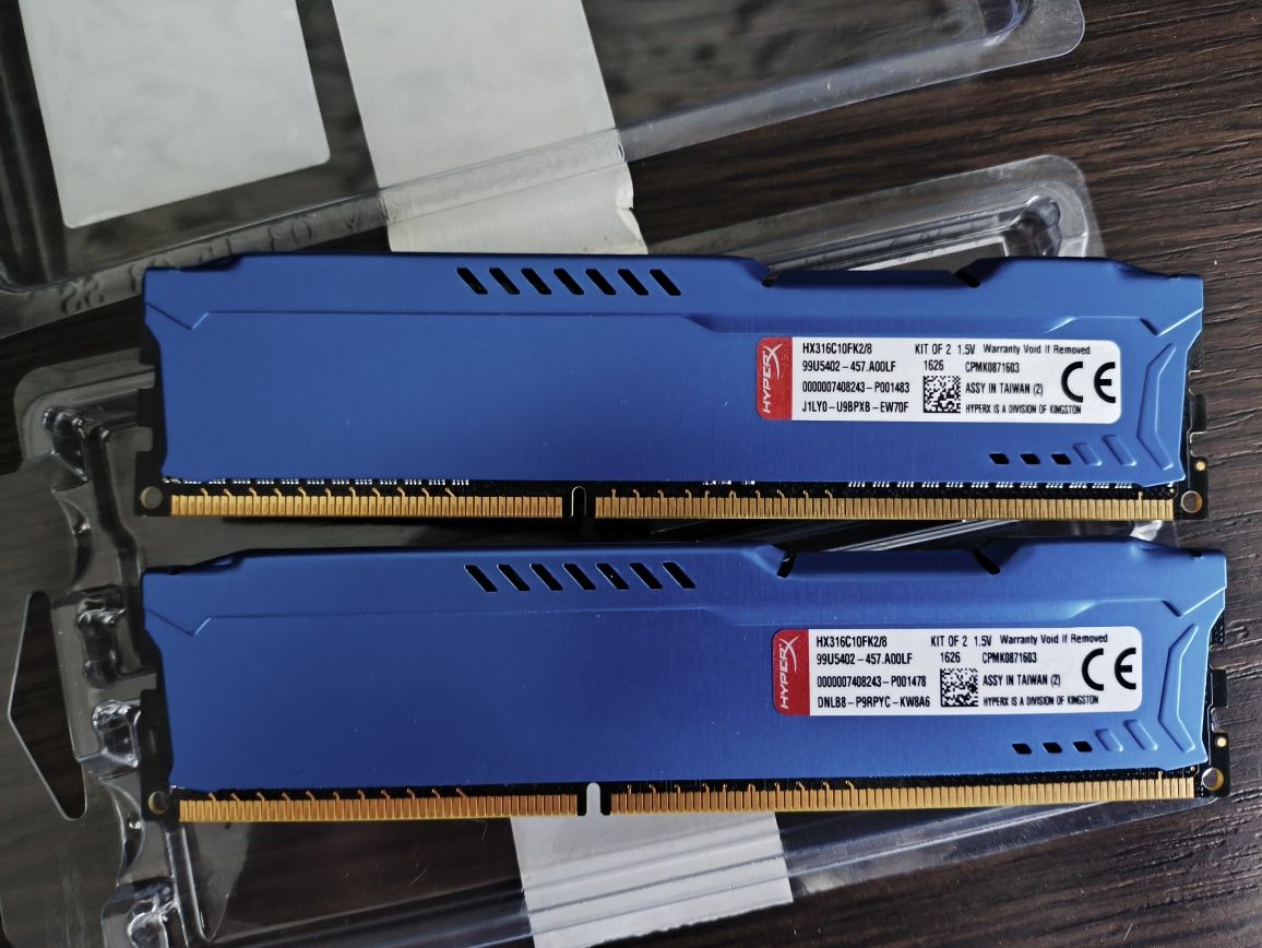 Оперативна пам'ять Hyperx Fury 8gb DDR3