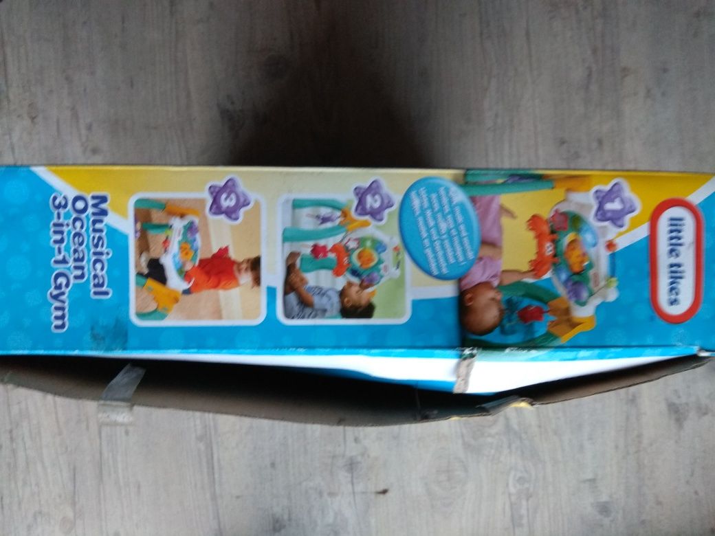 Muzyczny ocean musical 3w1 little tikes stolik interaktywny jak nowy