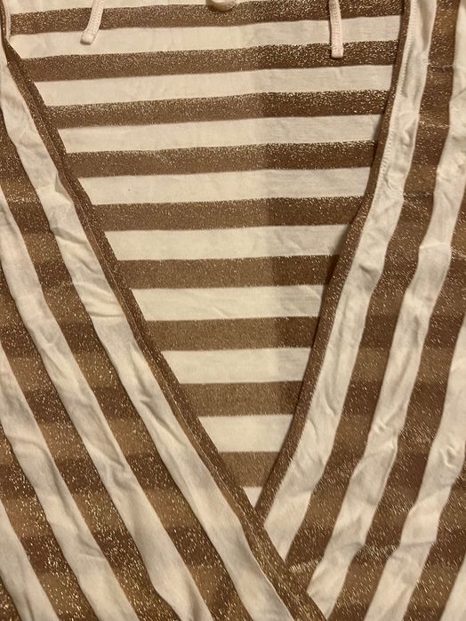 Camisola manga curta de costas abertas, da Zara