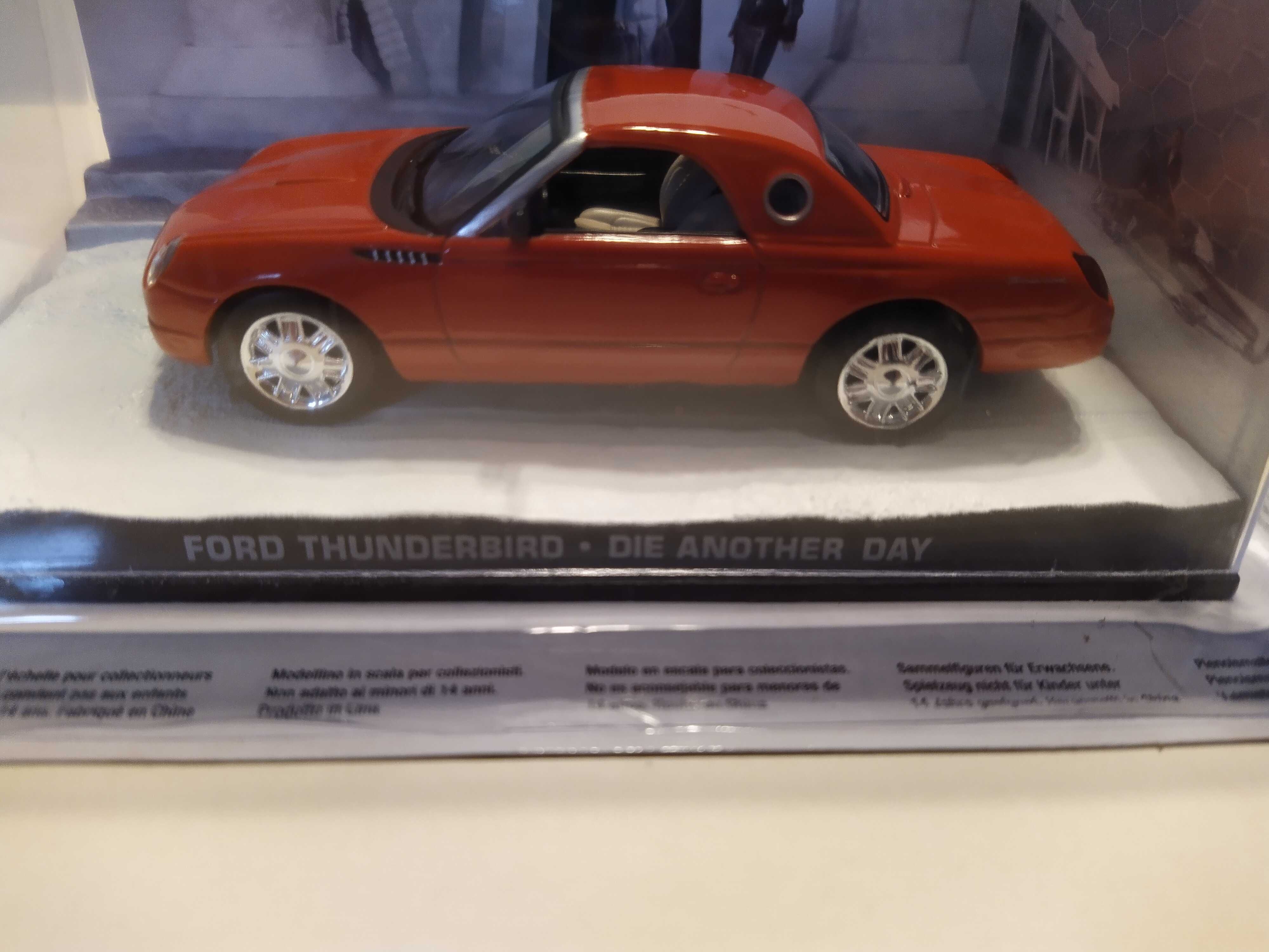 Ford Thunderbird James Bond collection Skala 1:43