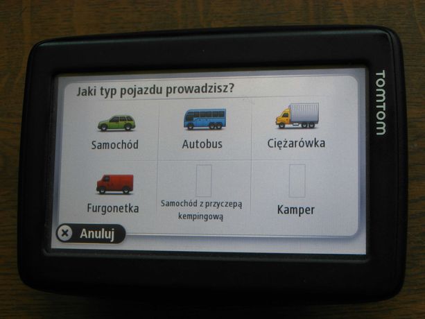 NAWIGACJA TOMTOM 4EN42 Z1230 nowa mapa  Europy osobowe i ciężarowe TIR