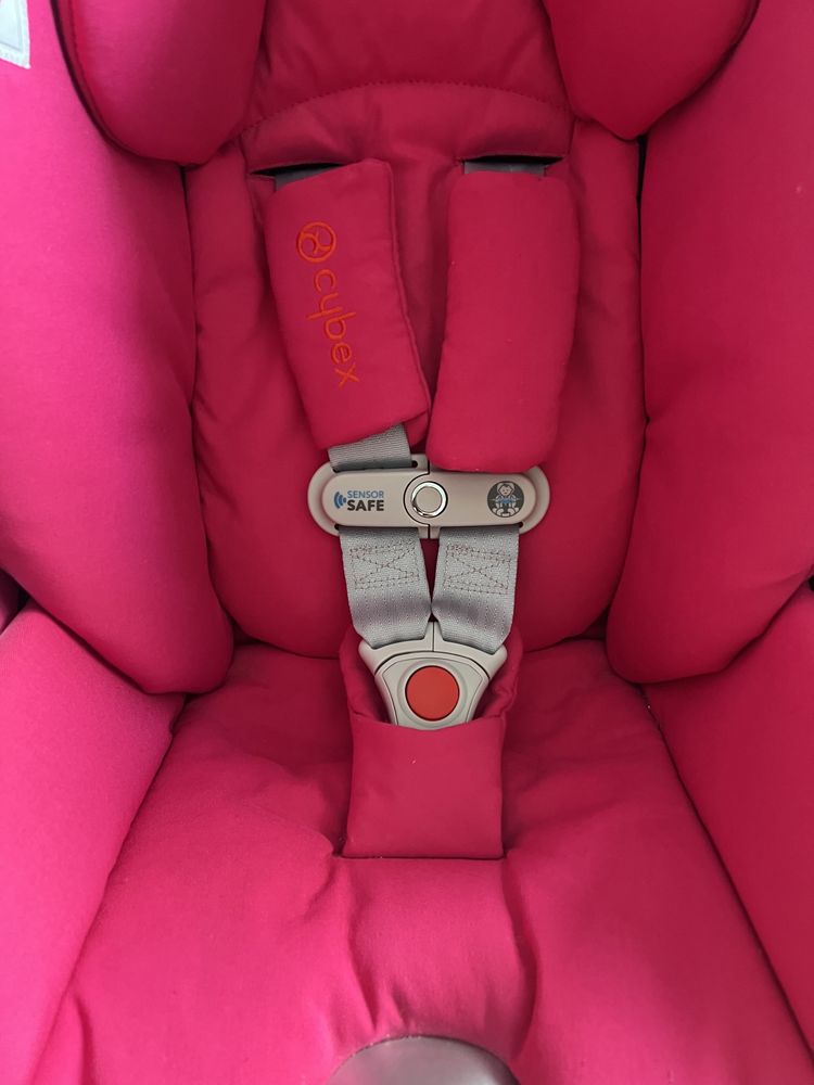 Fotelik Cybex Cloud Z i-size nosidło łupina różowy