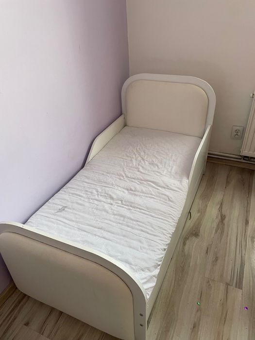 TYLKO DZIŚ 08.10.2025 Łóżko dziecięce z materacem w CENIE 100 zł !!!