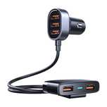Ładowarka Samochodowa Joyroom Jr-Cl03 5Xusb 31W Do Telefonu Czarna