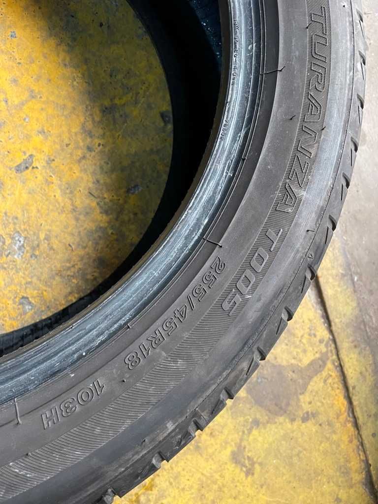 255/45 R18 Bridgestone Turanza T005, шини 4 шт, 2021