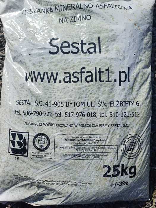 Asfalt na zimno 25kg