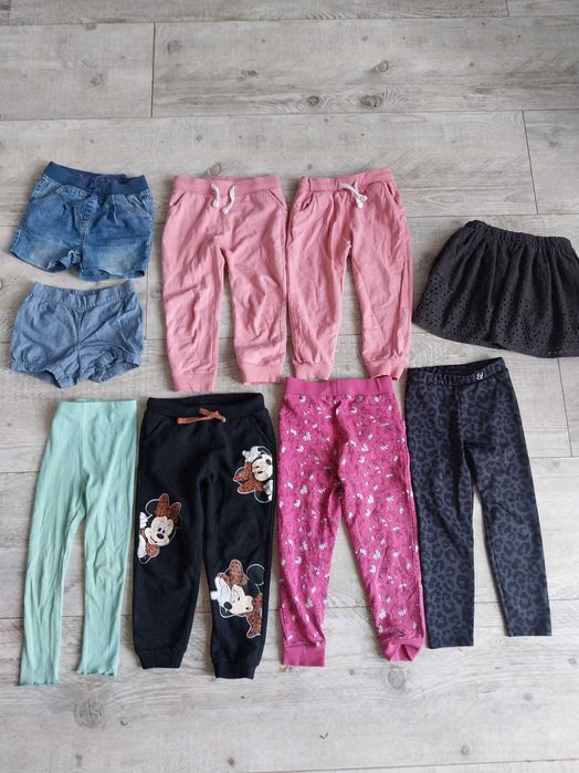 Paka ubran dziewczecych rozmiar 104 wysyłka dzisiaj