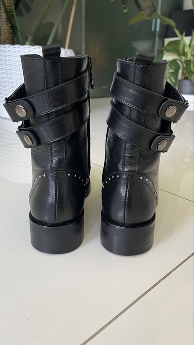 Броги/черевики/напівчоботи зі шкіри Dansi