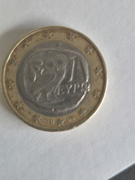 Vendo moeda de 1 euro mocho Grécia