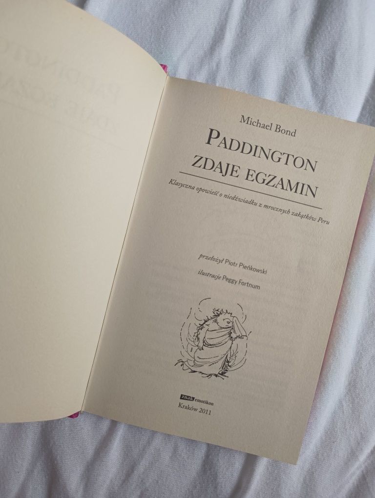 zestaw książek Paddington tu i teraz + Paddington zdaje egzamin