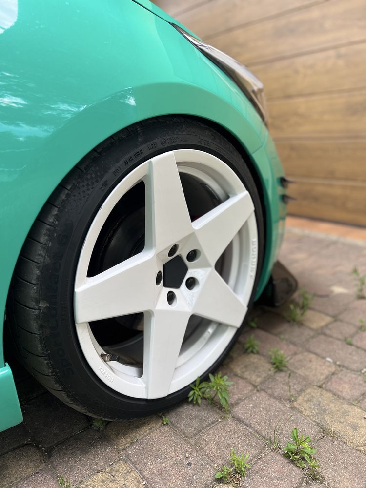 Borbet A New 19 cali 8.5j 5x114,3 + Opony Continental 225/40