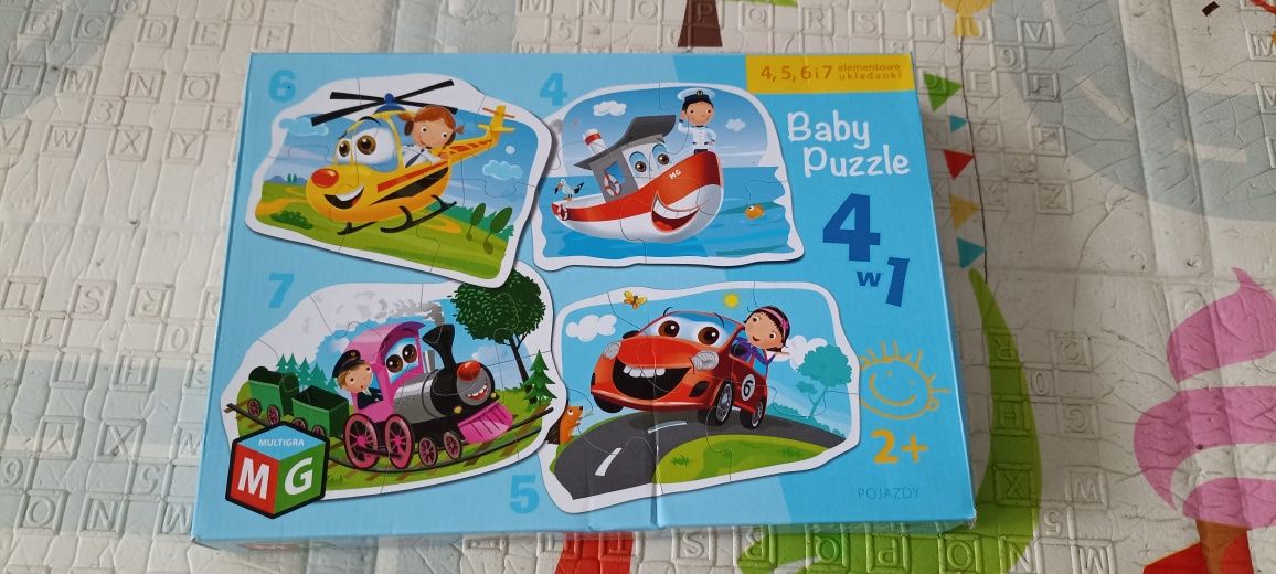 Puzzle dla dwulatka