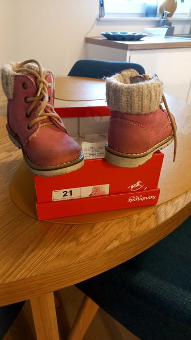 Buty zimowe Emel, r. 21 dla dziewczynki