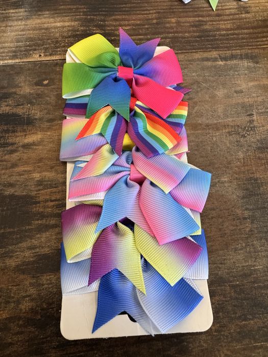 Conjunto de lacos para cabelo