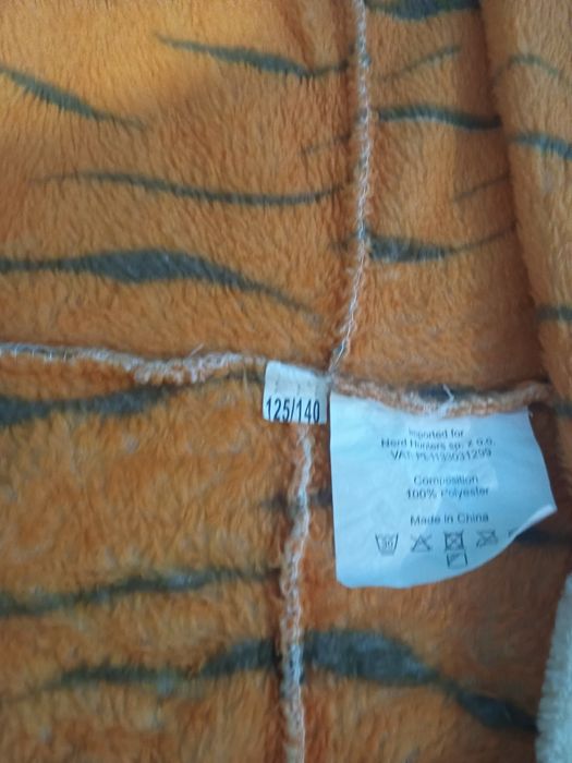 Piżama Tygrysek rozmiar 125/140