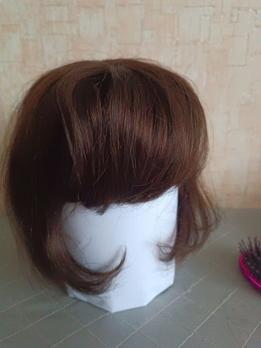 Накладка/ топпер на волосы натуральные волосы