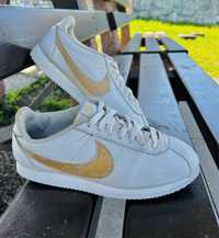 Оригінальні Nike Classic Cortez white -gold (40)