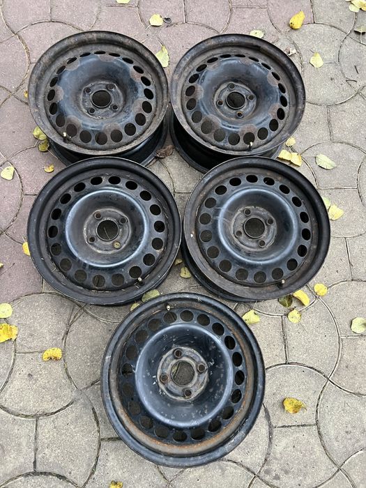 Диски металеві поштучно один диск R 15 розболтовка 4/100 Opel Daewoo