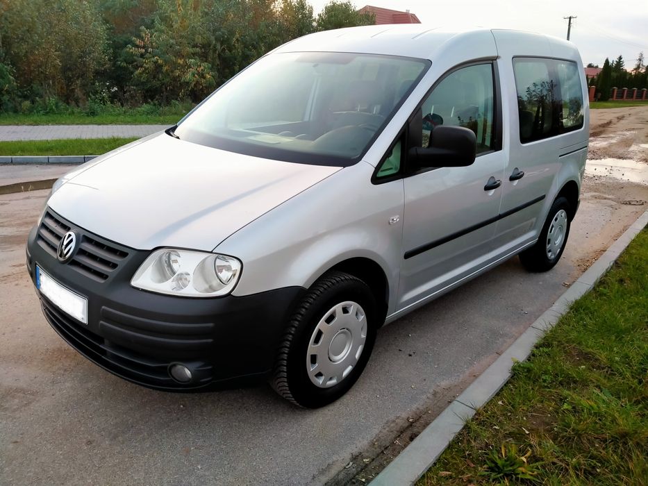 Volkswagen Caddy 2.0 benz. KLIMA ,Przebieg 169 000 ,MEGA STAN,