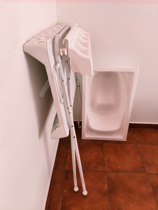 Banheira Para Bebe dobrável com trocador