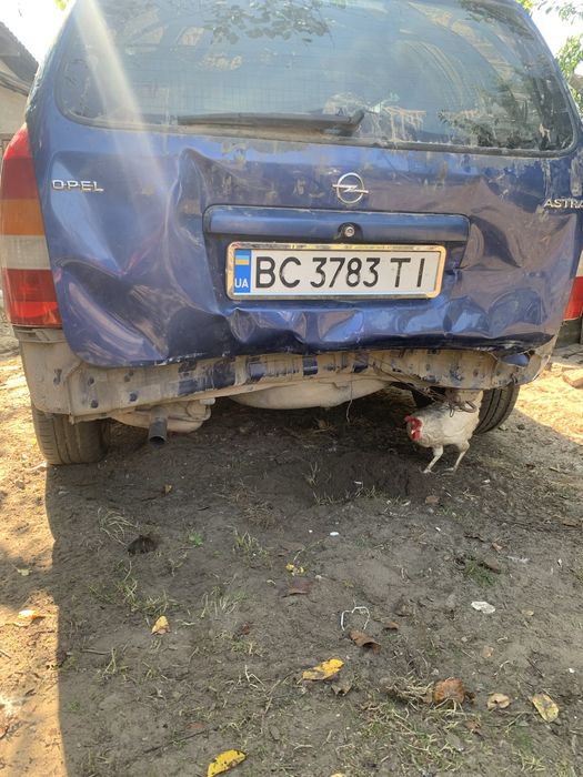 Opel Astra G — після ДТП, на запчастини або ремонт