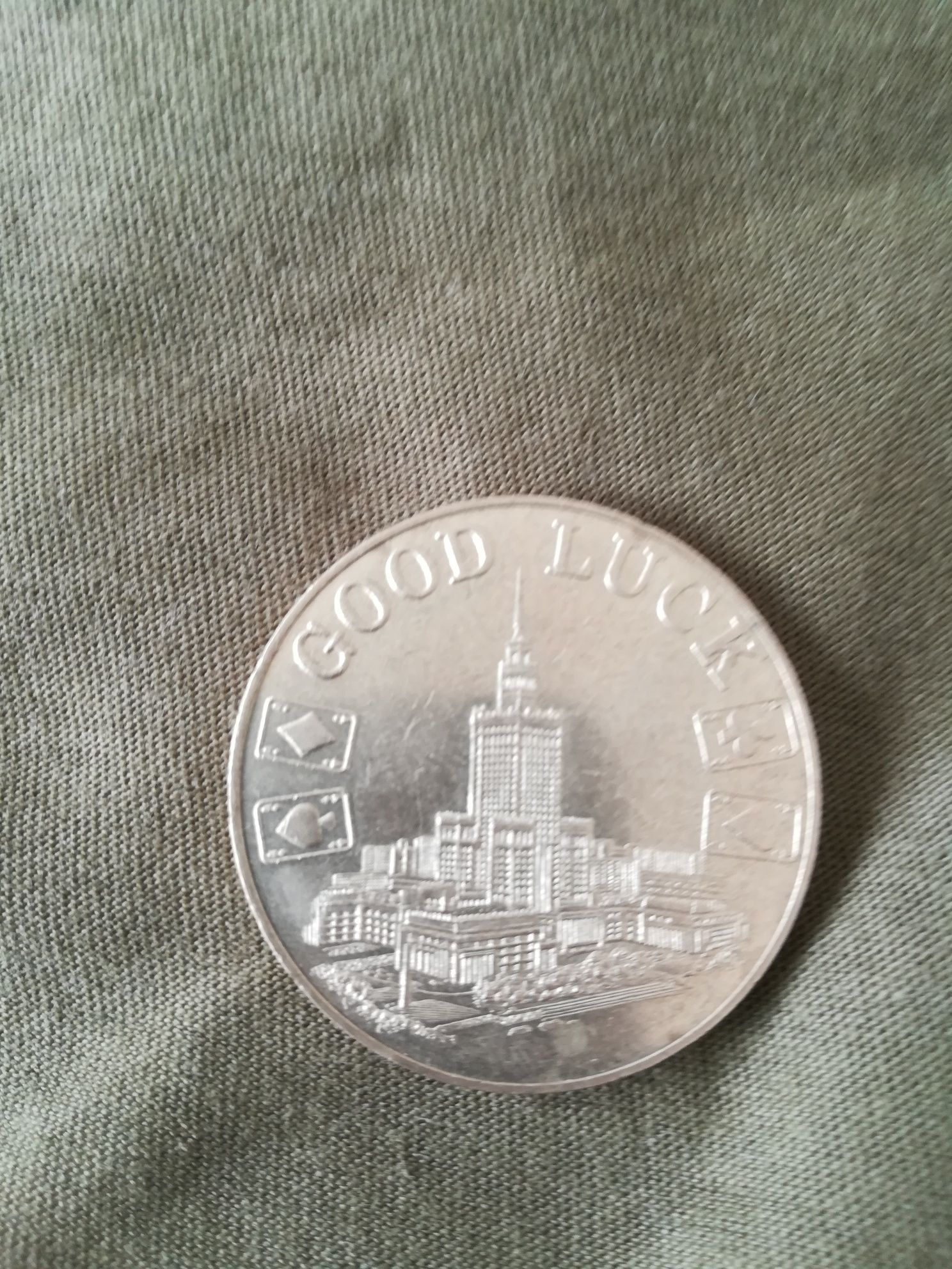 Żeton 1 $ Good Lucky Warszawa