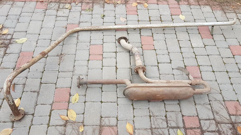 Глушитель, выхлопная труба для электростанции бензиновой АБ-8-Т/230М