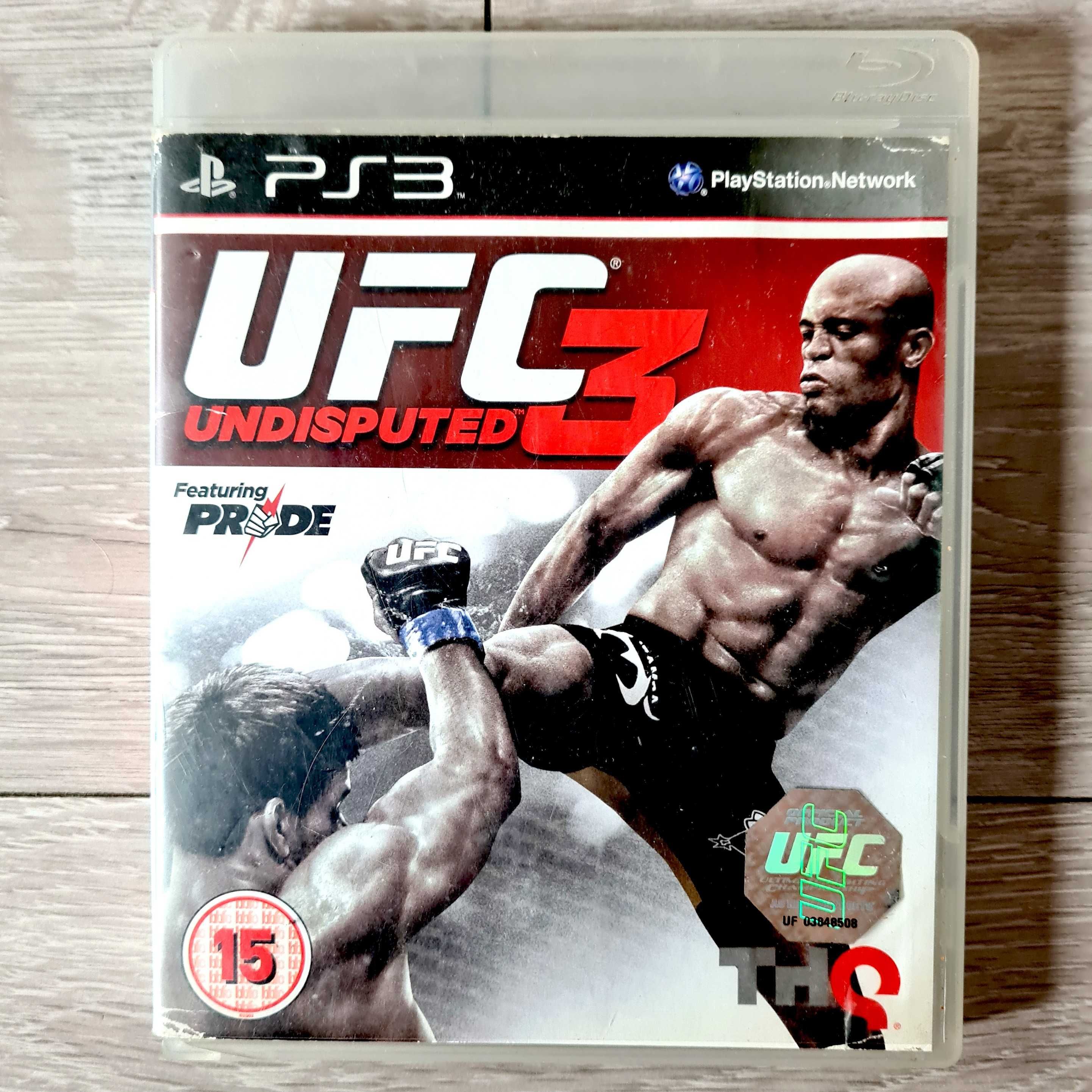 UFC 3 Undisputed Ps3 MMA Pudełkowa