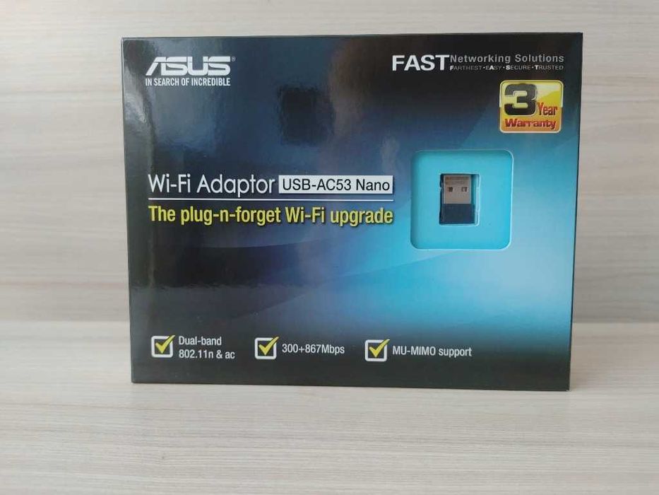 ASUS USB-AC53 Nano – Wi-Fi AC1200