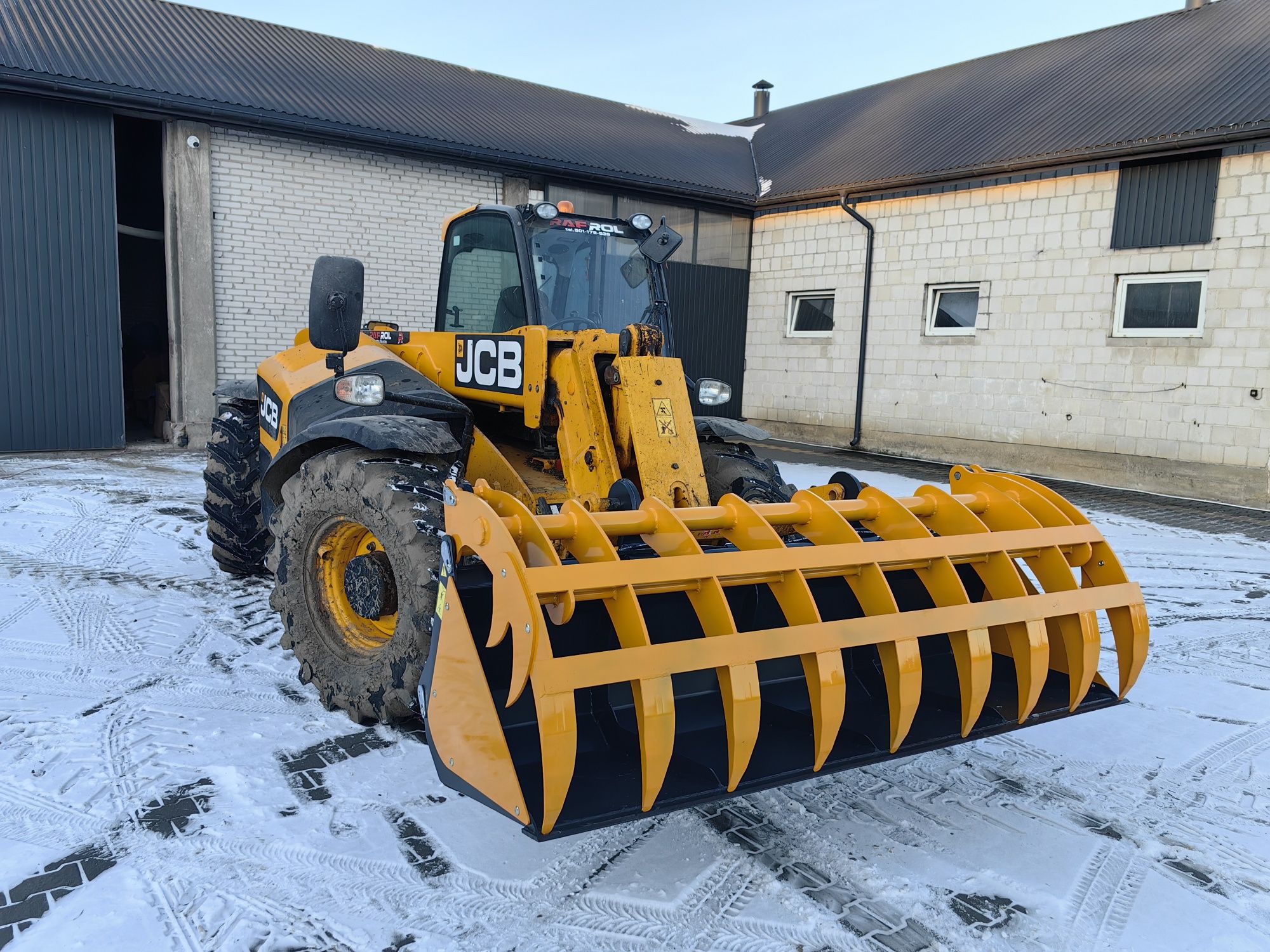 ŁYCHO KROKODYL ZĄB PALONY JCB Merlo CAT Claas Schaffer dostawa!