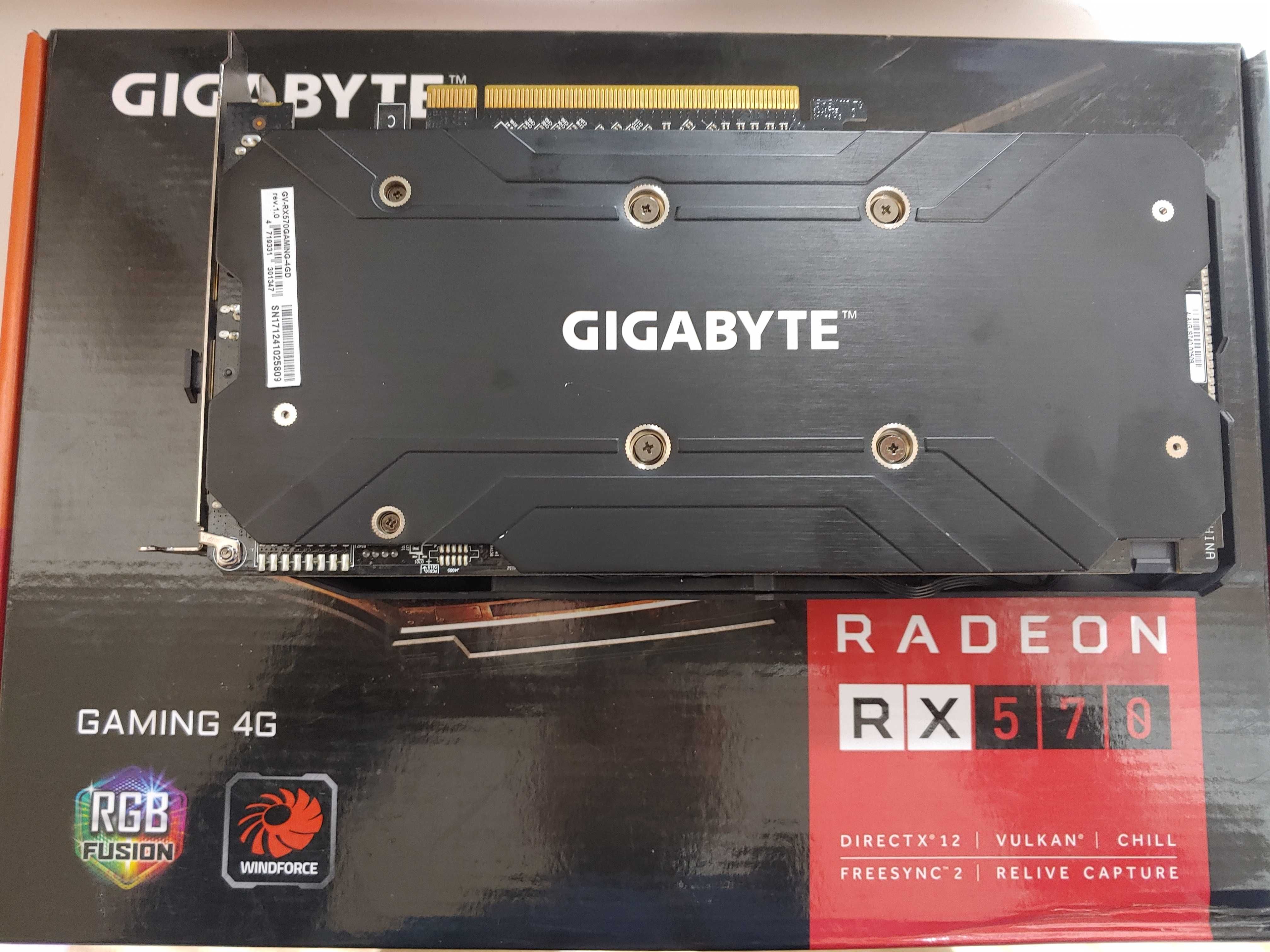 Видеокарта Gigabyte RX570 4Gb